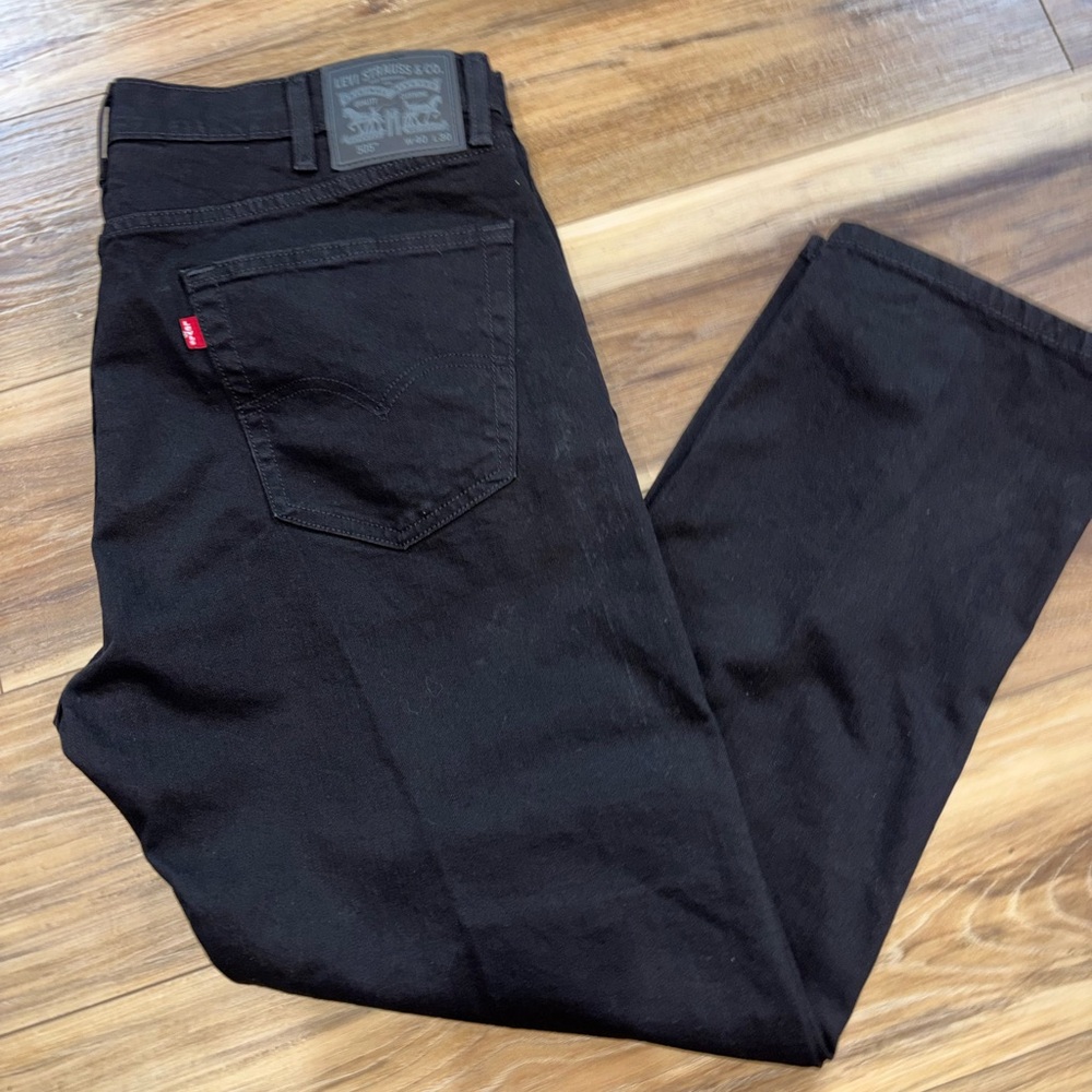 Men’s Black Levi’s 505 Jeans
